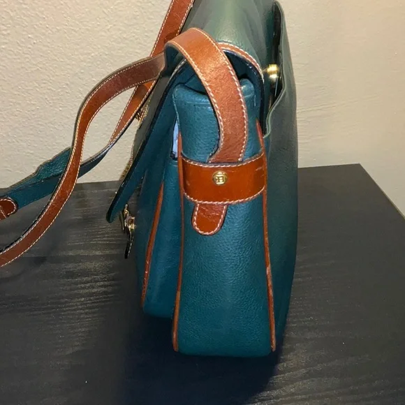 Bally Green and Brown Crossbody Bag - Picture 5 of 16